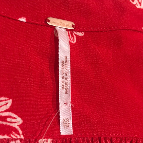 Free People Blue Hawaii Mini Dress. XS, S - Picture 3 of 8